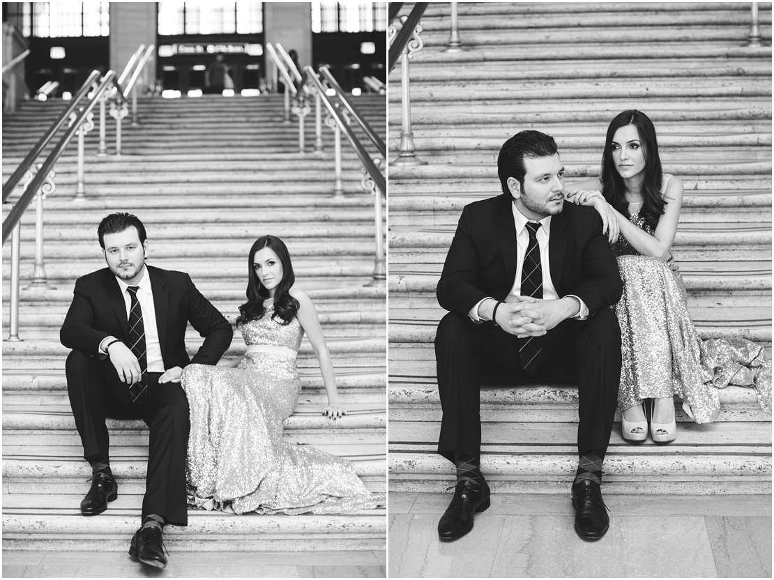 Chicago Union Station Engagement Photos | Chicago Engagement Photos | Chicago Engagement Photos Location Ideas | Jill Tiongco Photography