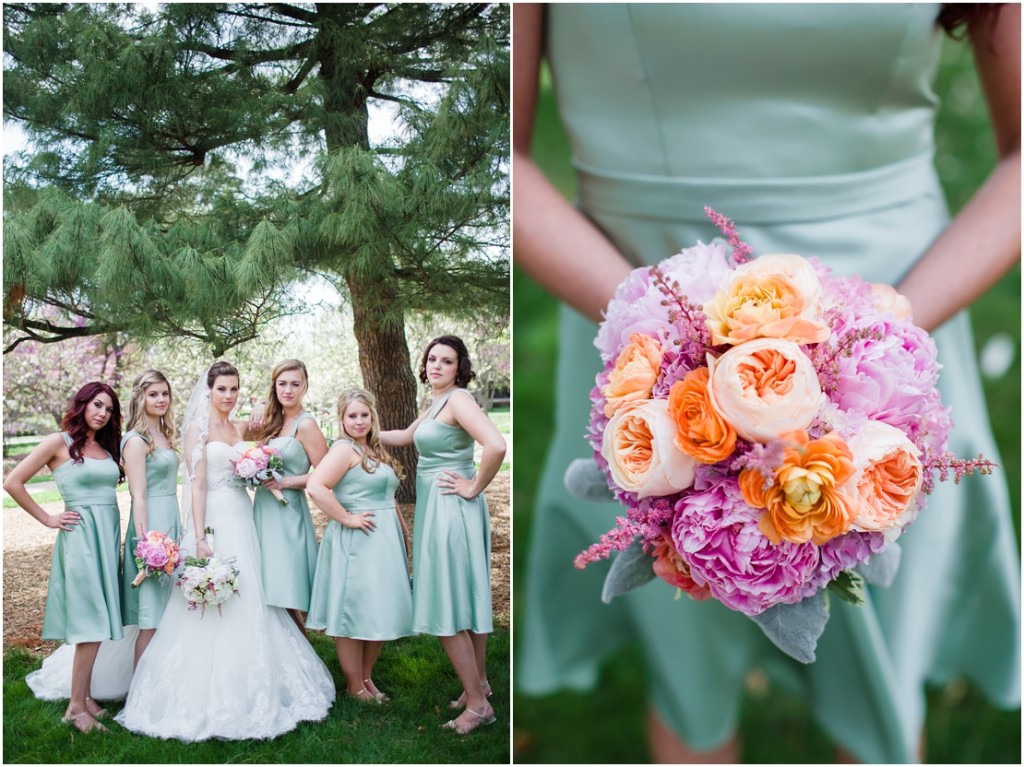 Liza + Mike’s Elmhurst Wedding Pinstripes Wedding Reception in