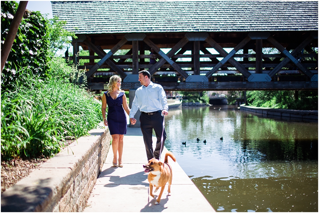 Naperville Riverwalk Engagement Photos | Quigley's Pub Pictures | Chicago Engagement Photographer | Jill Tiongco Photography