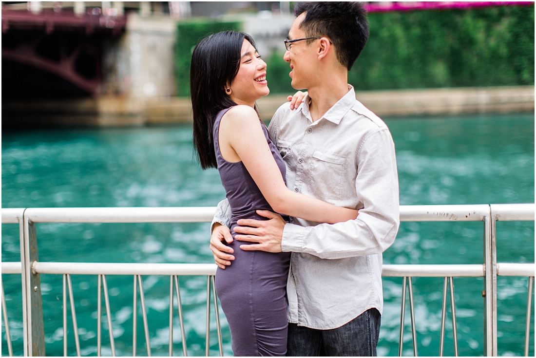 Chicago Engagement Photographer | Chicago Riverwalk Photos | Jill Tiongco Photography |