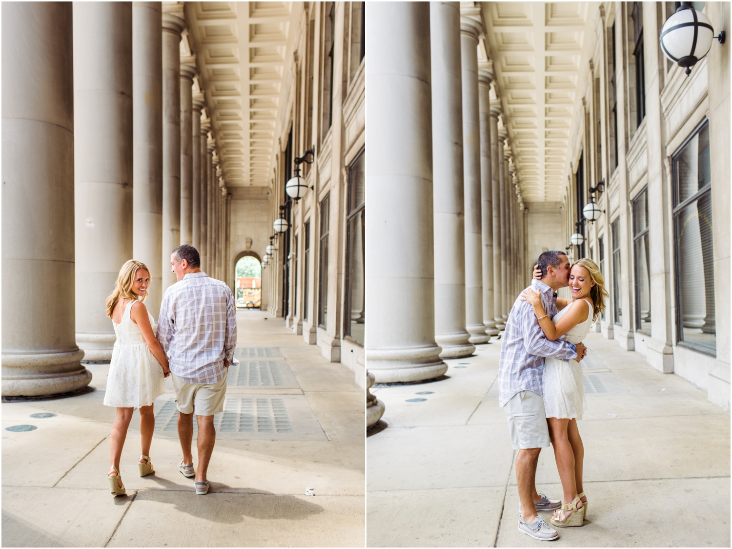 Chicago Union Station Engagement Pictures | Chicago Engagement Photographer | Jill Tiongco Photography