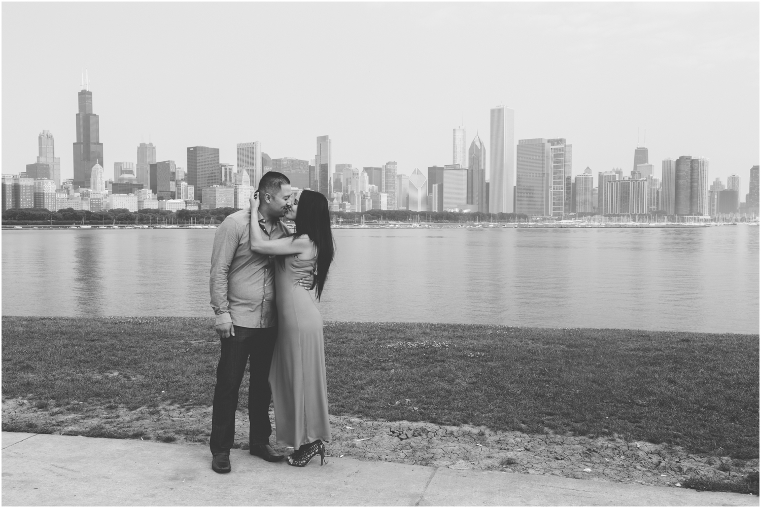 Jill Tiongco Photography | Chicago Engagement Session | Planetarium Engagement Photos