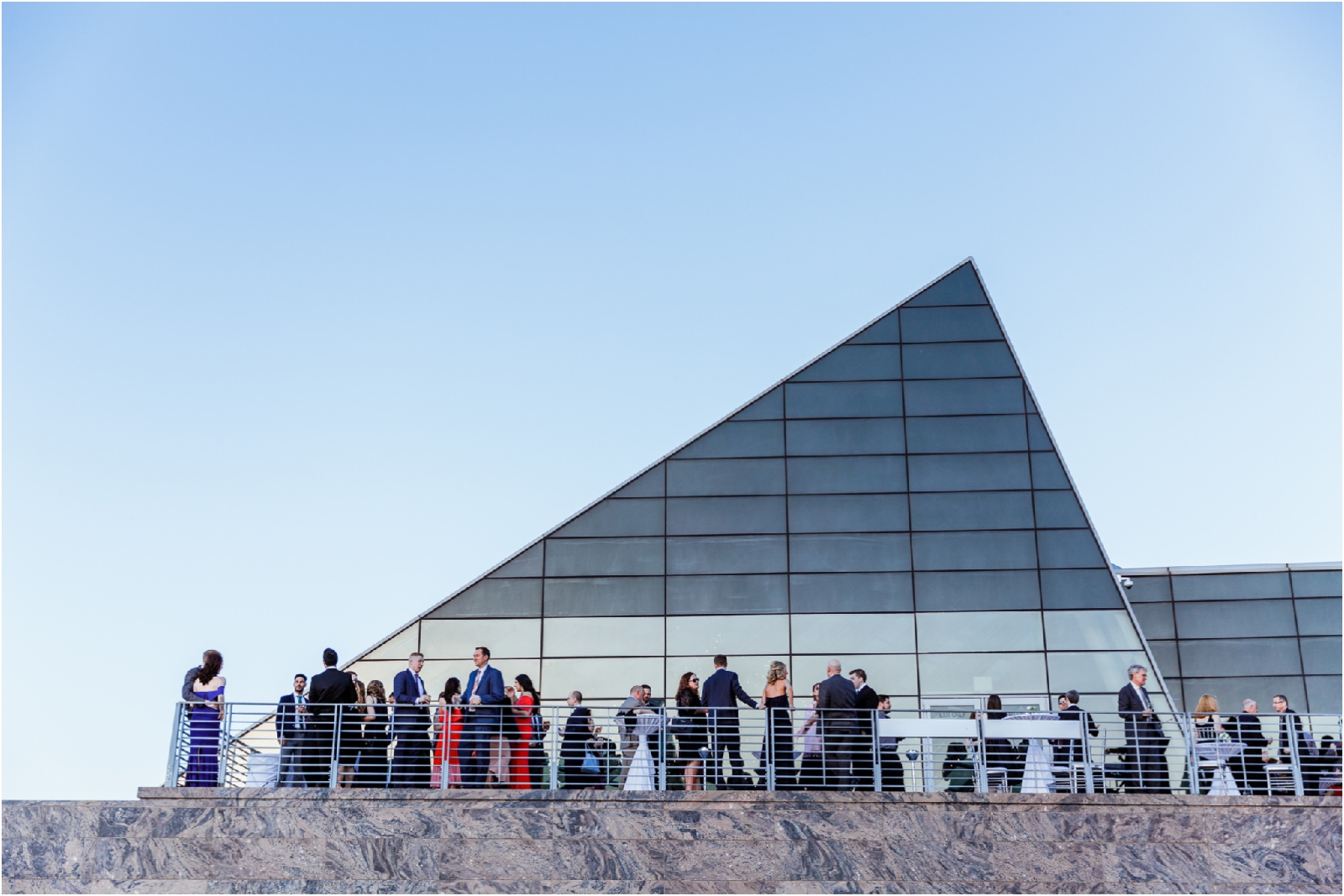 Adler Planetarium Cocktail Hour | Chicago Wedding Photographer 