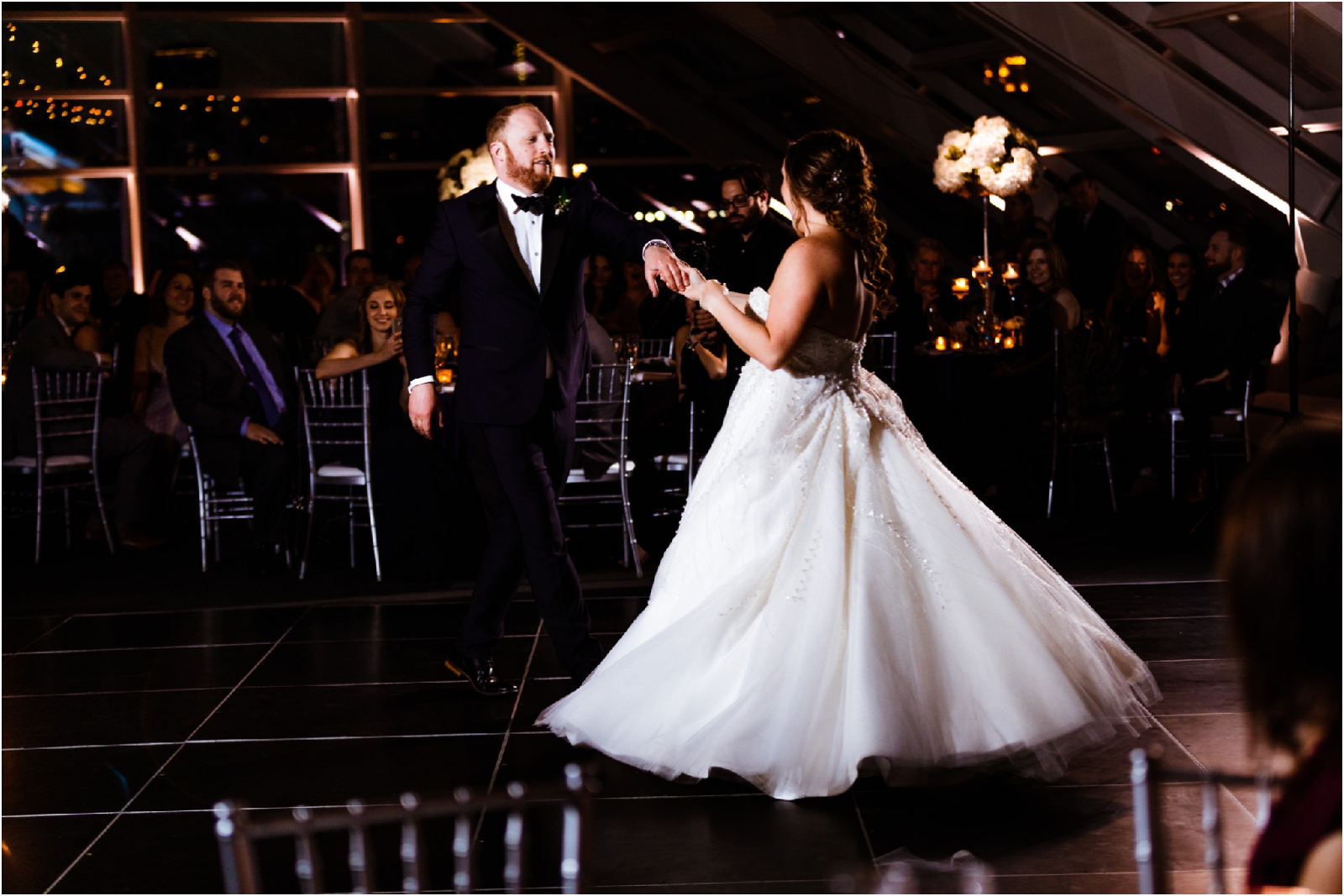 Adler Planetarium Wedding Reception | Chicago Wedding Photographer 