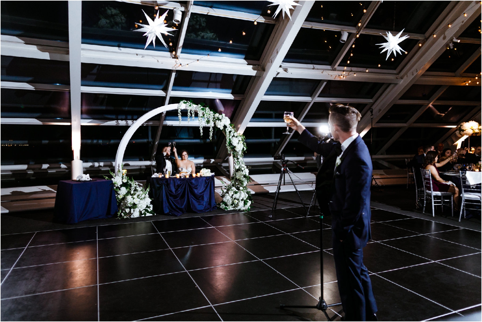 Adler Planetarium Wedding Reception | Chicago Wedding Photographer 