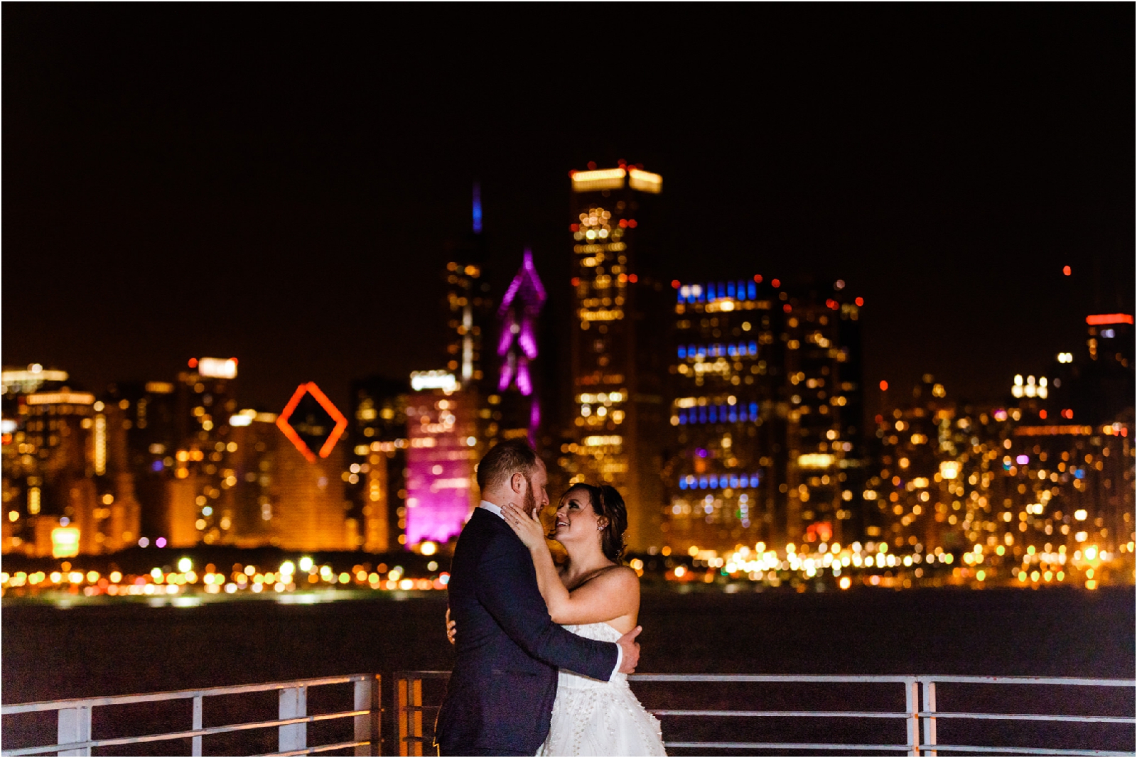 Adler Planetarium Wedding Reception | Chicago Wedding Photographer 