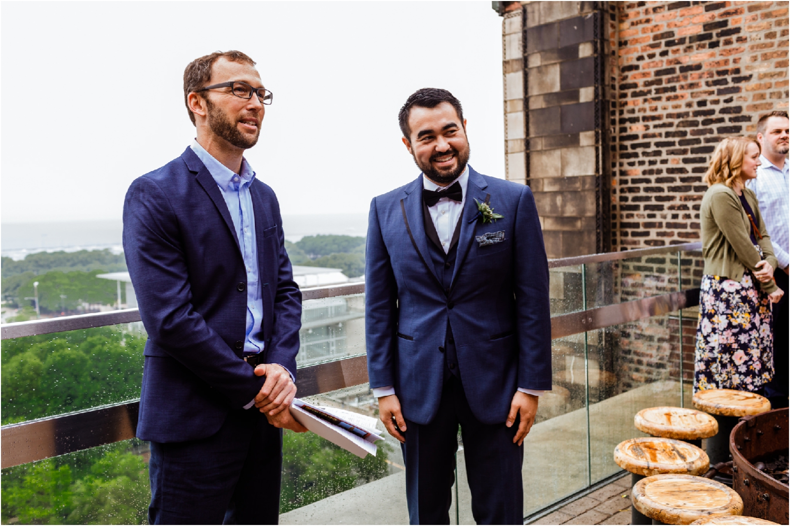 Cindy's Rooftop Brunch Wedding | Chicago Wedding Photographer