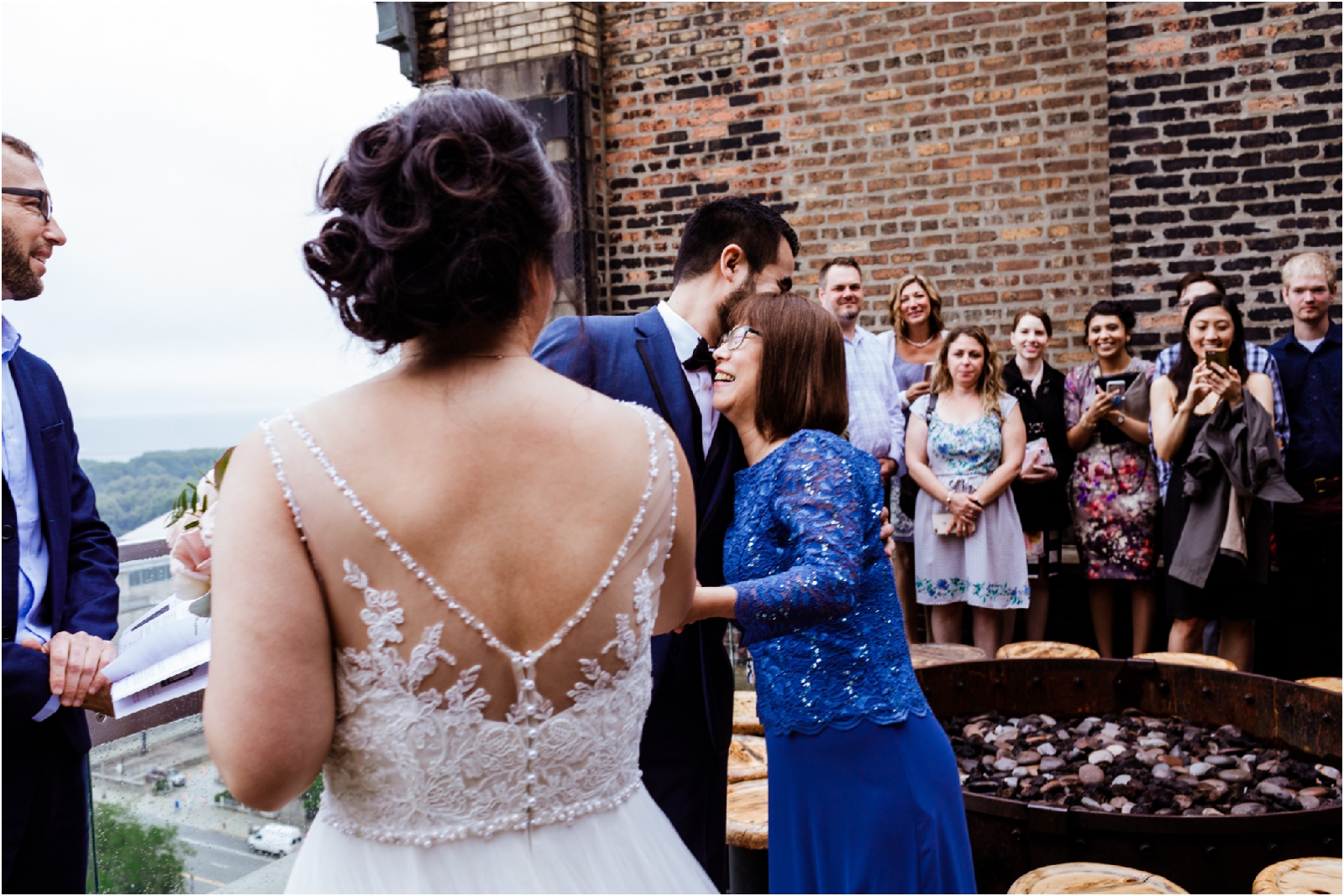 Cindy's Rooftop Brunch Wedding | Chicago Wedding Photographer