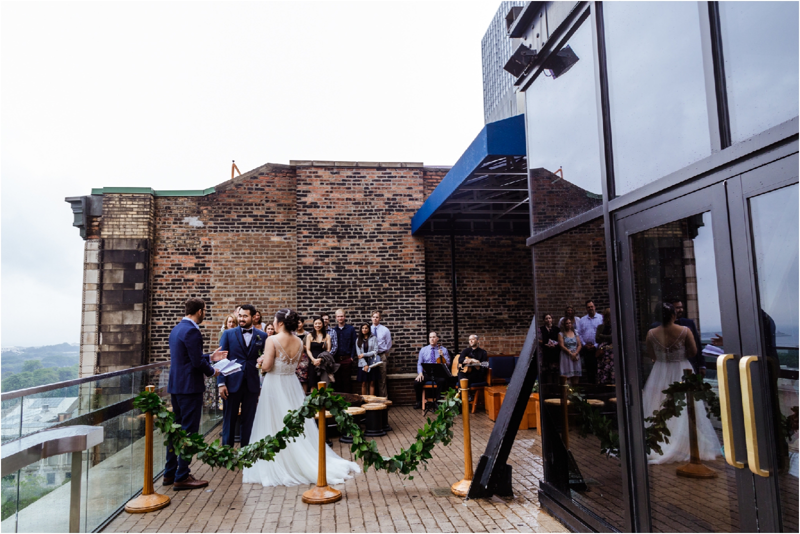 Cindy's Rooftop Brunch Wedding | Chicago Wedding Photographer