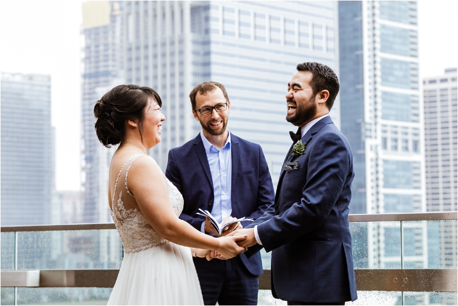 Cindy's Rooftop Brunch Wedding | Chicago Wedding Photographer