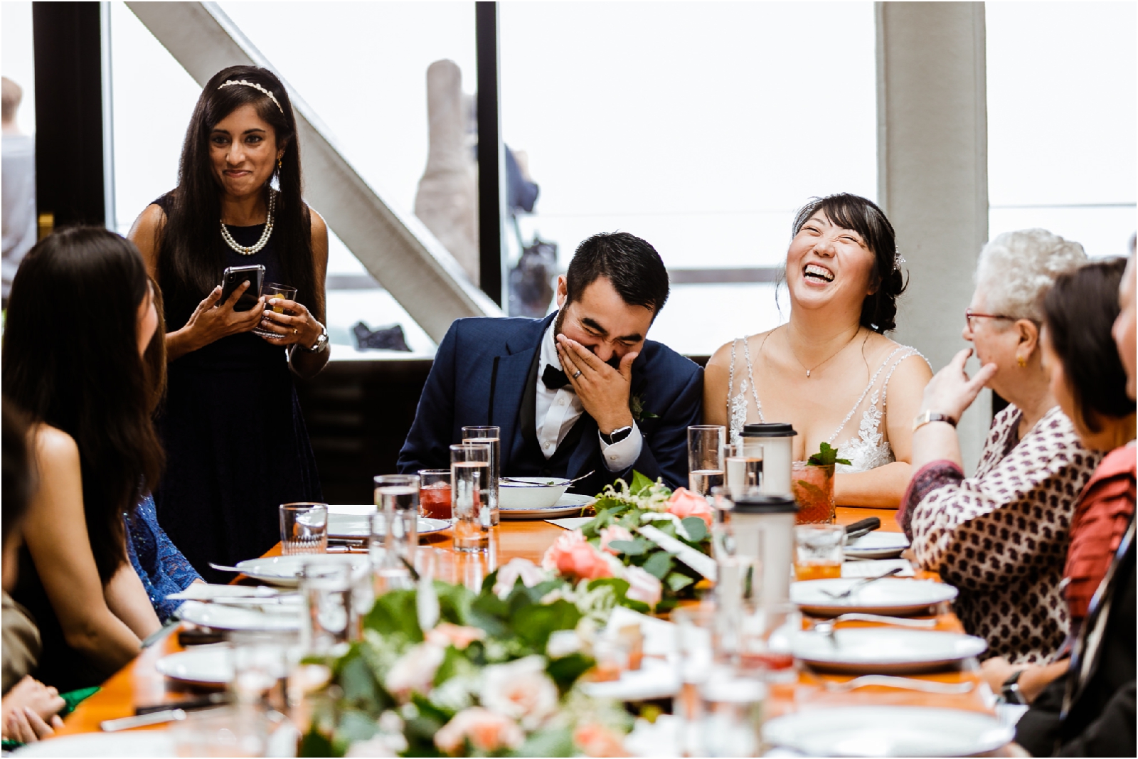 Cindy's Rooftop Brunch Wedding | Chicago Wedding Photographer