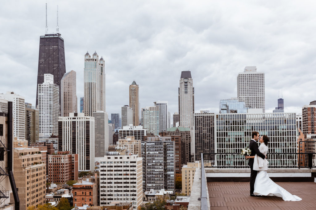 Ambassador Hotel Rooftop Wedding